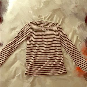 Strips shirt with Diamond